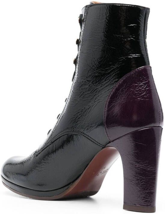 Chie Mihara Criseida 100mm leather boots Zwart