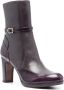 Chie Mihara Custor 100mm leather boots Paars - Thumbnail 2