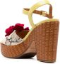 Chie Mihara Dini Jepp sandalen met plateauzool Geel - Thumbnail 3