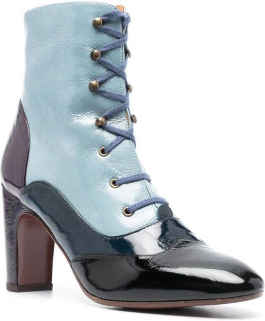 Chie Mihara Eydi 90mm leather boots Blauw