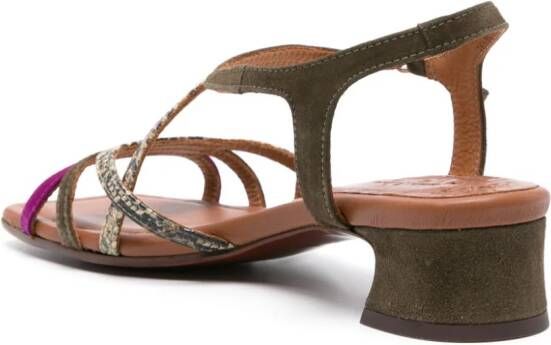 Chie Mihara Fedan sandalen met bandjes Groen