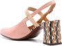 Chie Mihara Fizel 55 mm leren sandalen Roze - Thumbnail 3
