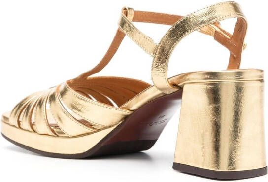 Chie Mihara Gabalta metallic sandalen Goud