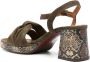 Chie Mihara Gelia 55 suède sandalen Groen - Thumbnail 3