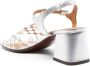 Chie Mihara Lantes 60 mm leren sandalen Zilver - Thumbnail 3