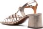 Chie Mihara Lantes 65 mm leren sandalen Zilver - Thumbnail 3