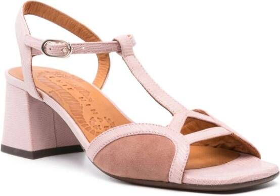 Chie Mihara Lipe 65mm suède sandalen Roze