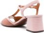 Chie Mihara Lipe 65mm suède sandalen Roze - Thumbnail 3