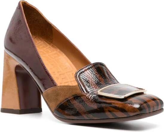 Chie Mihara Olenco pumps met vierkante neus Bruin