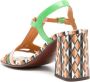 Chie Mihara Piyata 70mm leren sandalen Groen - Thumbnail 3