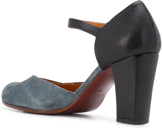 Chie Mihara Pumps met contrasterend vlak Zwart