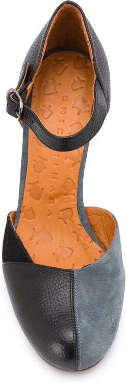 Chie Mihara Pumps met contrasterend vlak Zwart