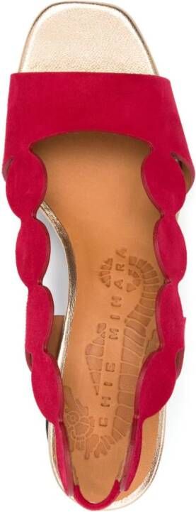 Chie Mihara Roka 50mm sandalen Rood
