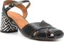 Chie Mihara Roley 60 mm gelakte sandalen Zwart - Thumbnail 2