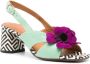 Chie Mihara Rutina suède sandalen Groen - Thumbnail 2