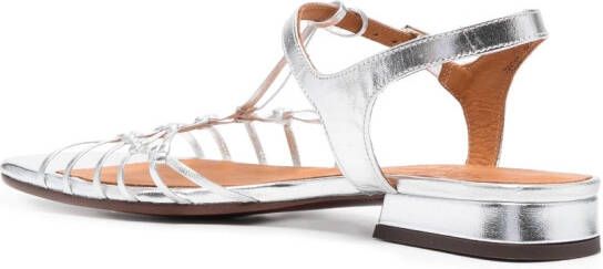 Chie Mihara Sandalen met gesp Zilver