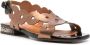 Chie Mihara Teide metallic sandalen Bruin - Thumbnail 2