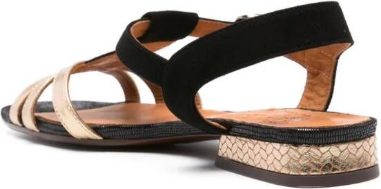 Chie Mihara Tiana suède sandalen Zwart