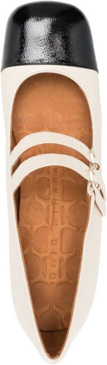 Chie Mihara Tweekleurige pumps Beige