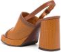 Chie Mihara Zimi leren sandalen 85 mm Bruin - Thumbnail 3