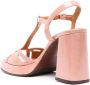 Chie Mihara Zinto 85 mm lakleren sandalen Roze - Thumbnail 3