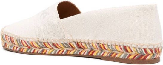 Chloé Espadrilles met logoprint Beige