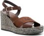 Chloé Espadrilles met logoprint Bruin - Thumbnail 2