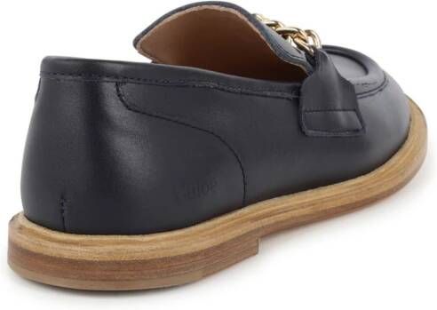 Chloé Kids Leren mocassins Blauw