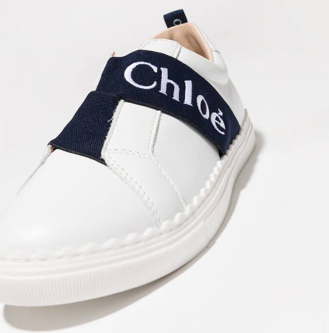 Chloé Kids Low-top sneakers Wit