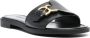 Chloé Marcie leren slippers Zwart - Thumbnail 2