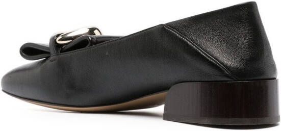 Chloé Loafers met gesp Zwart