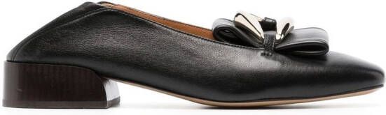 Chloé Loafers met gesp Zwart