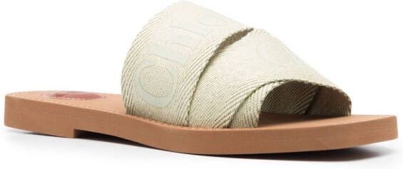 Chloé Sandalen met open neus 34H HAZY GREEN