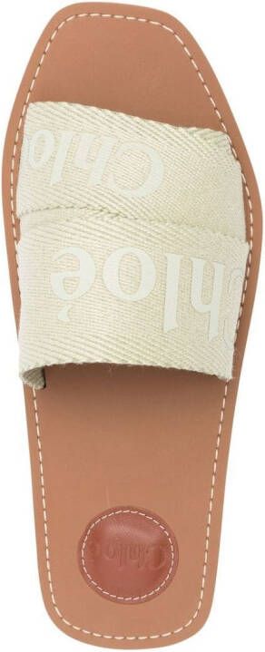 Chloé Sandalen met open neus 34H HAZY GREEN