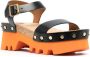 Chloé Owena sandalen met plateauzool Zwart - Thumbnail 2