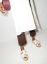 Chloé Woody sandalen met logoband Wit - Thumbnail 2