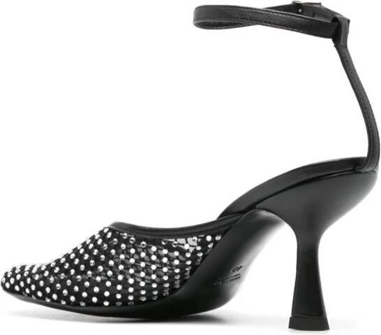 Christopher Esber Minette Veil 80 mm pumps met mesh Zwart