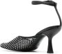 Christopher Esber Minette Veil 80 mm pumps met mesh Zwart - Thumbnail 3