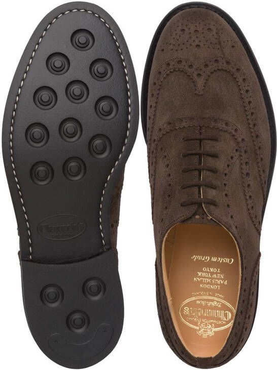 Church's Amersham LW suède Oxford brogues Bruin