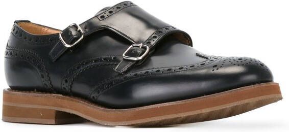 Church's buckled monk shoes Zwart