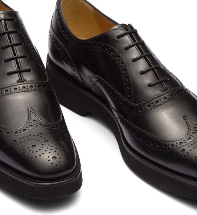Church's Burwood leren Oxford schoenen Zwart