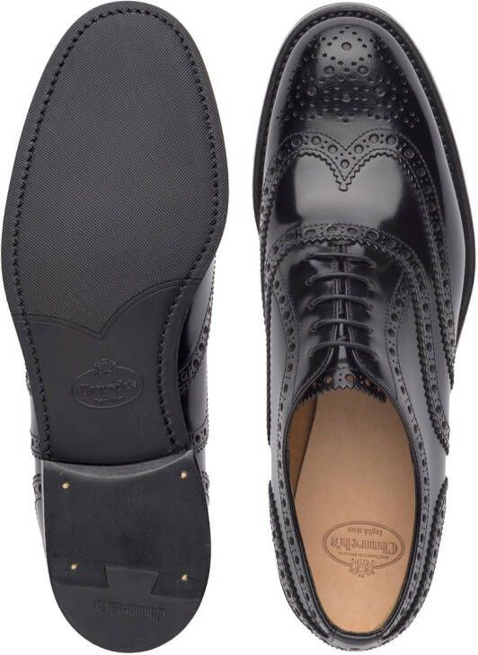 Church's Burwood leren brogues Zwart