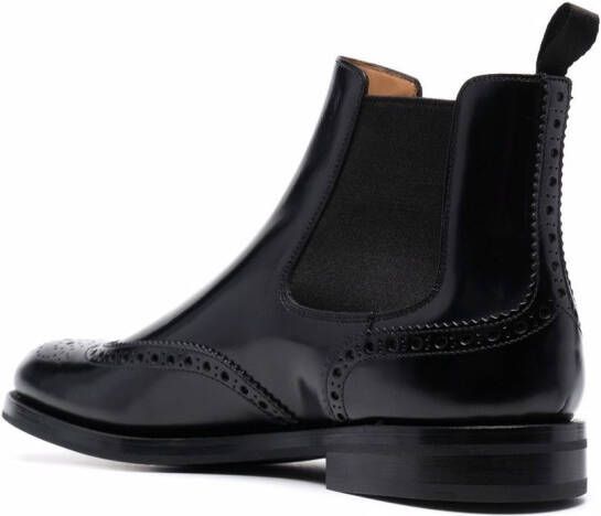 Church's Charlie enkellaarzen met brogue detail Zwart