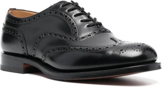 Church's Count brogues met decoratief stiksel Zwart