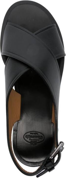 Church's Rhonda leren sandalen Zwart