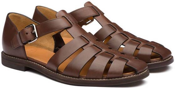 Church's Fisherman Nevada sandalen met gesp Bruin