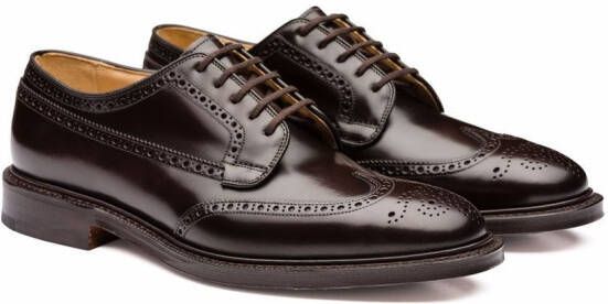 Church's Grafton 173 gepolijste derby brogues Bruin