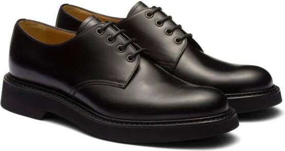 Church's Leren derby schoenen Zwart