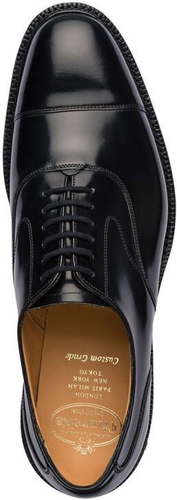 Church's Lancaster 173 lakleren Oxford schoenen Zwart