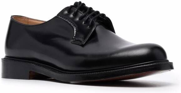 Church's Leren derby brogues Zwart